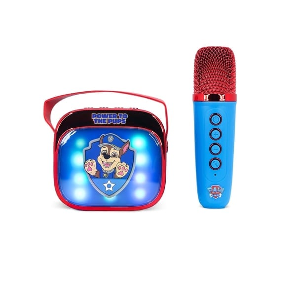 OTL - Light Up Wireless Karaoke Speaker W/ Microphone - Paw Patrol Chase OTL