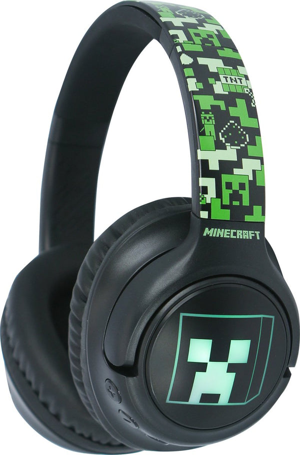 OTL – Kabellose Minecraft-Kopfhörer mit LED-Beleuchtung