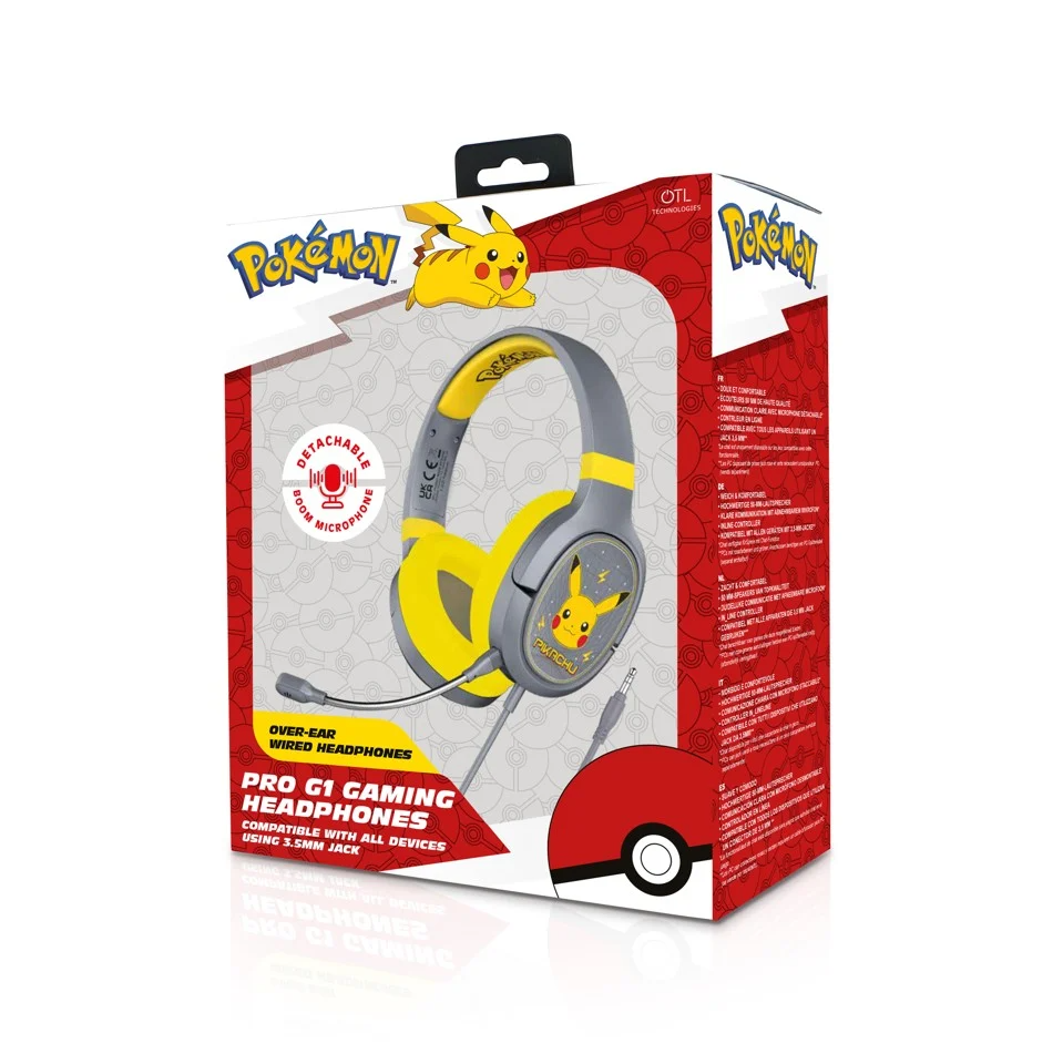 OTL - PRO G1 Pokemon Pikachu Gaming-Kopfhörer (PK0862)