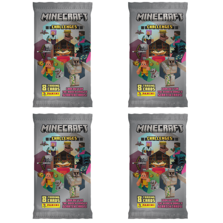 Panini - Minecraft Challenges - 4xBooster Pack Panini