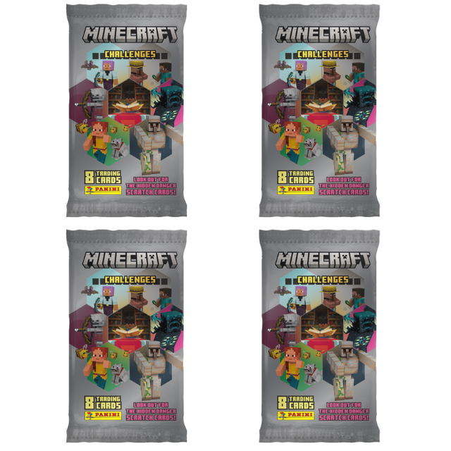 Panini - Minecraft Challenges - 4xBooster Pack Panini