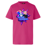 Ultra Gaming Tee - Lyserød Ultra Gaming