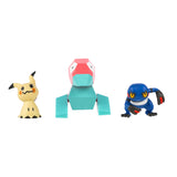 Pokémon - Battle Figure 3 pack - Mimikyu, Porygon & Croagunk (PKW4091) Pokémon