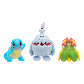 Pokémon - Battle Figure 3 Pack Squirtle, Greavard & Bello (PKW4559) Pokémon
