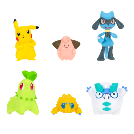 Pokémon - Battle Figure 6 Pack (PKW4099) Pokémon