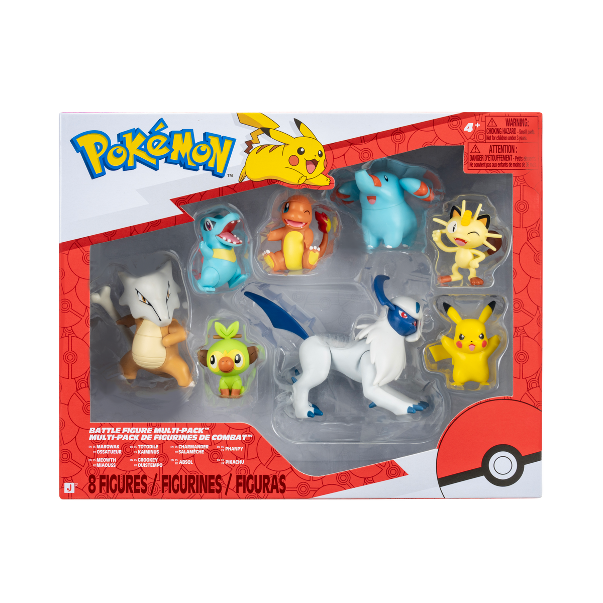 Pokémon - Battle Figure 8 Pack (PKW4568) Pokémon