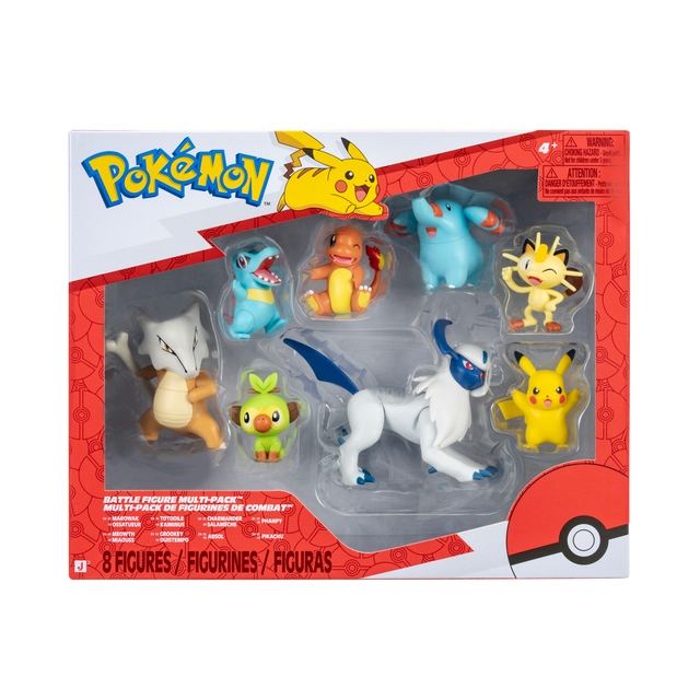 Pokémon - Battle Figure 8 Pack (PKW4568) Pokémon