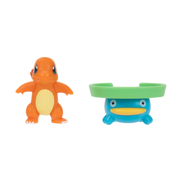 Pokémon Battle Figure – Lotad & Charmander