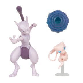 Pokémon - Battle Figure Set 2 PK -  Mewtwo and Mew (PKW2941) Pokémon