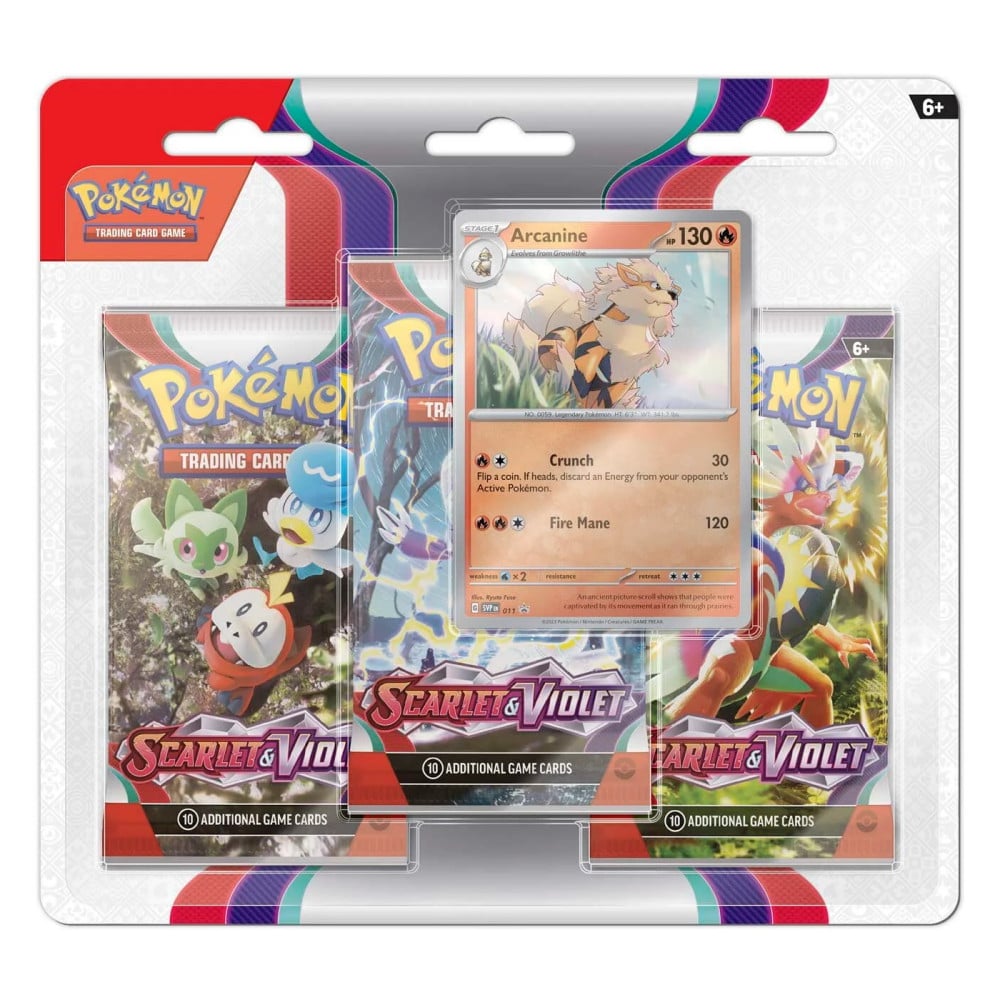 Pokémon – Blister 3P SV1 - Arcanine Pokémon