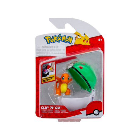 Pokémon - Clip N Go Charmander with Friend Ball (PKW4162) Pokémon