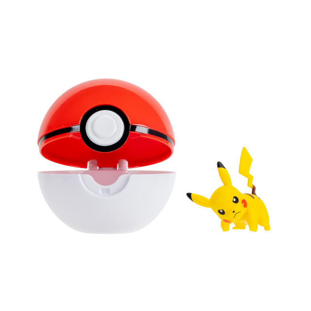 Pokémon - Clip N Go Pikachu with Poke Ball (PKW4614) Pokémon