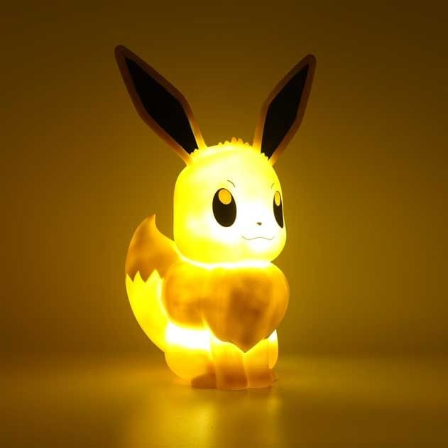 Pokémon Evoli leuchtende 3D-Figur