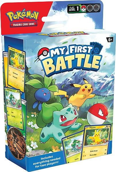 Pokemon - My First Battle 2023 - Bulbasaur vs. Pikachu Pokémon