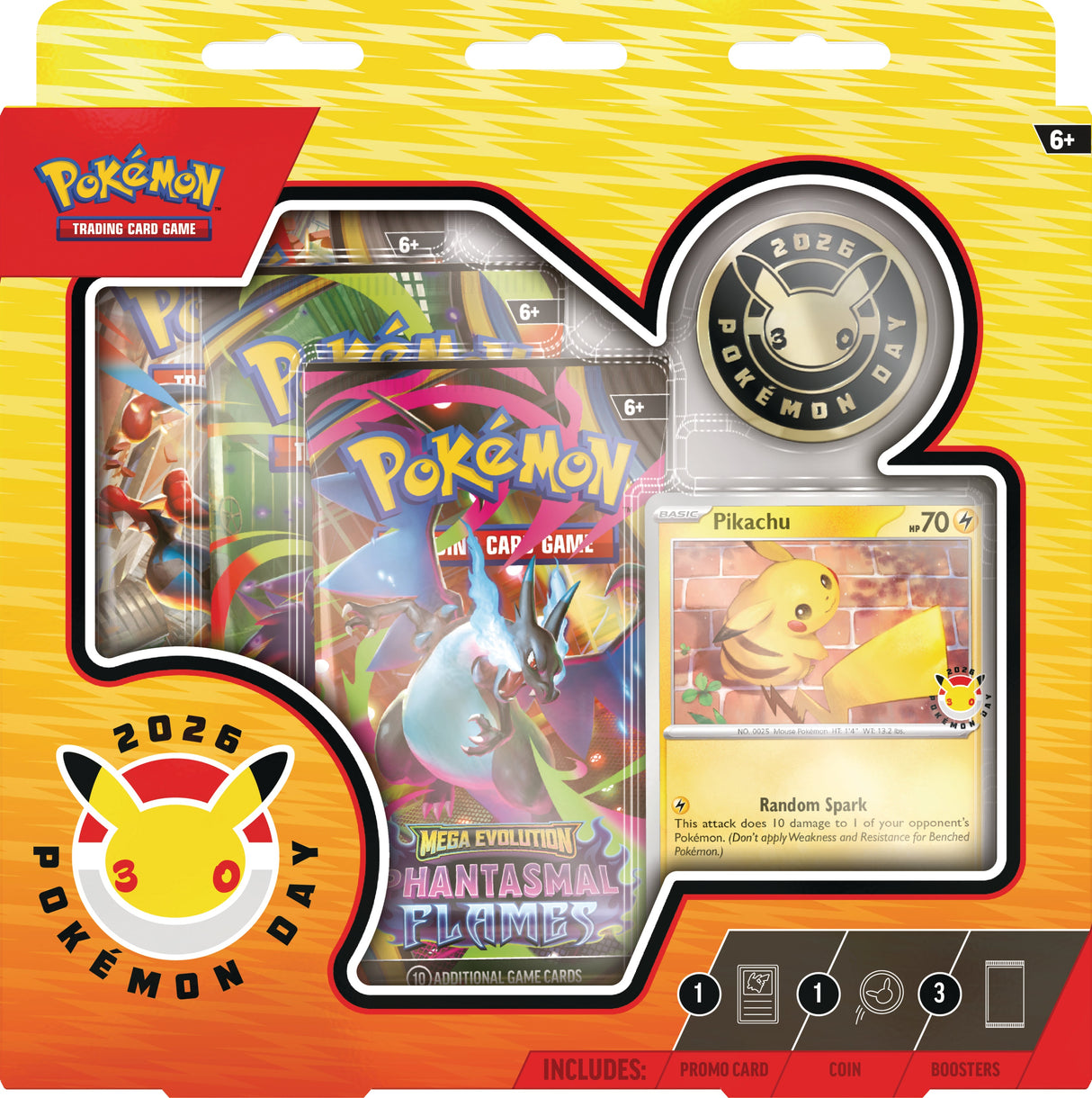 Pokémon - Pokemon Day 2026 Collection Blister: Pikachu (POK10394-101) Pokémon