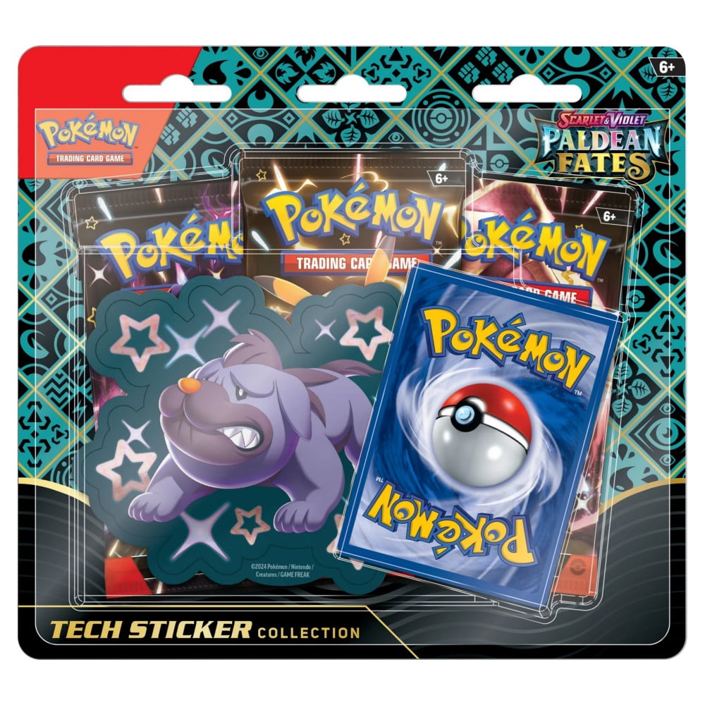 Pokemon - Scarlet & Violet Paldean Fates - Tech sticker collection - Maschiff Pokémon