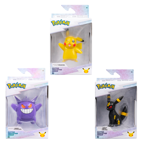 Pokémon Select Glitter Battle Figure – assorteret