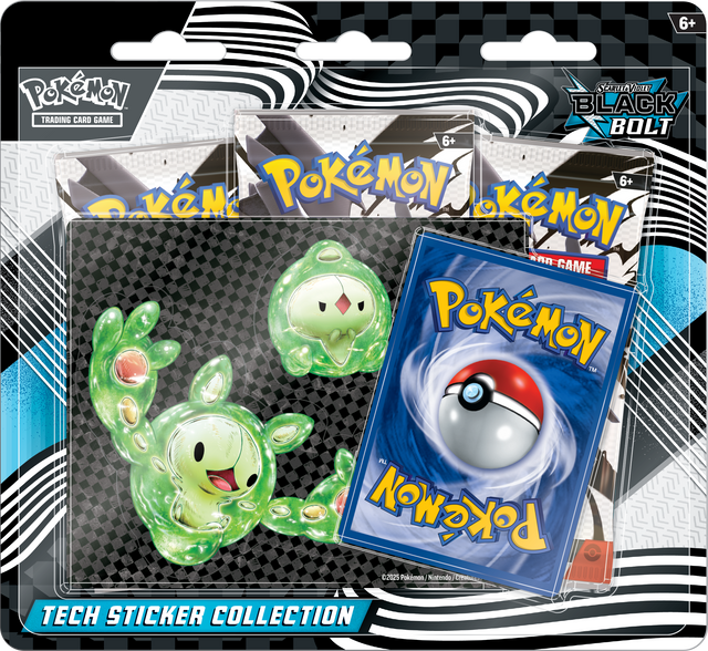 Pokémon - SV10.5 Black Bolt - Tech Sticker Collection (POK10128ZSV) Pokémon