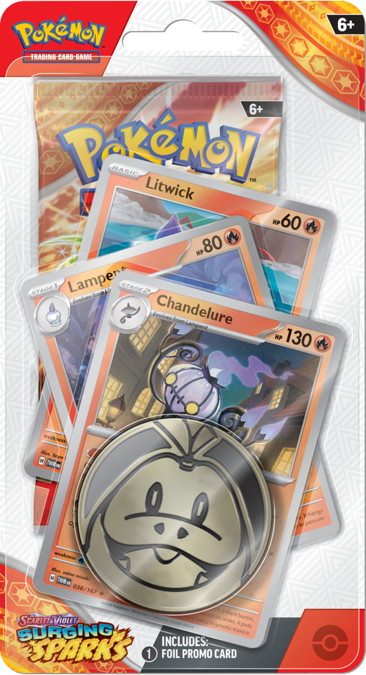 Pokemon - SV8 Surging Sparks Premium Checklane (POK85948)