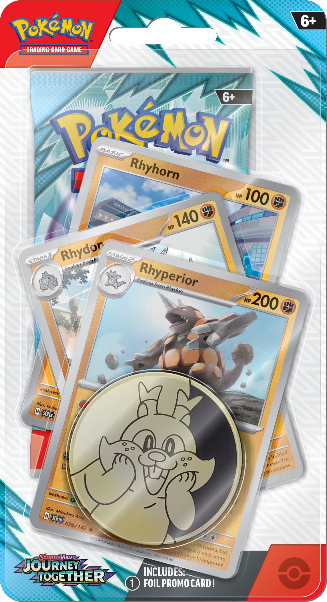Pokémon - SV9Journey Together Premium Checklane Blister (POK10352) Pokémon