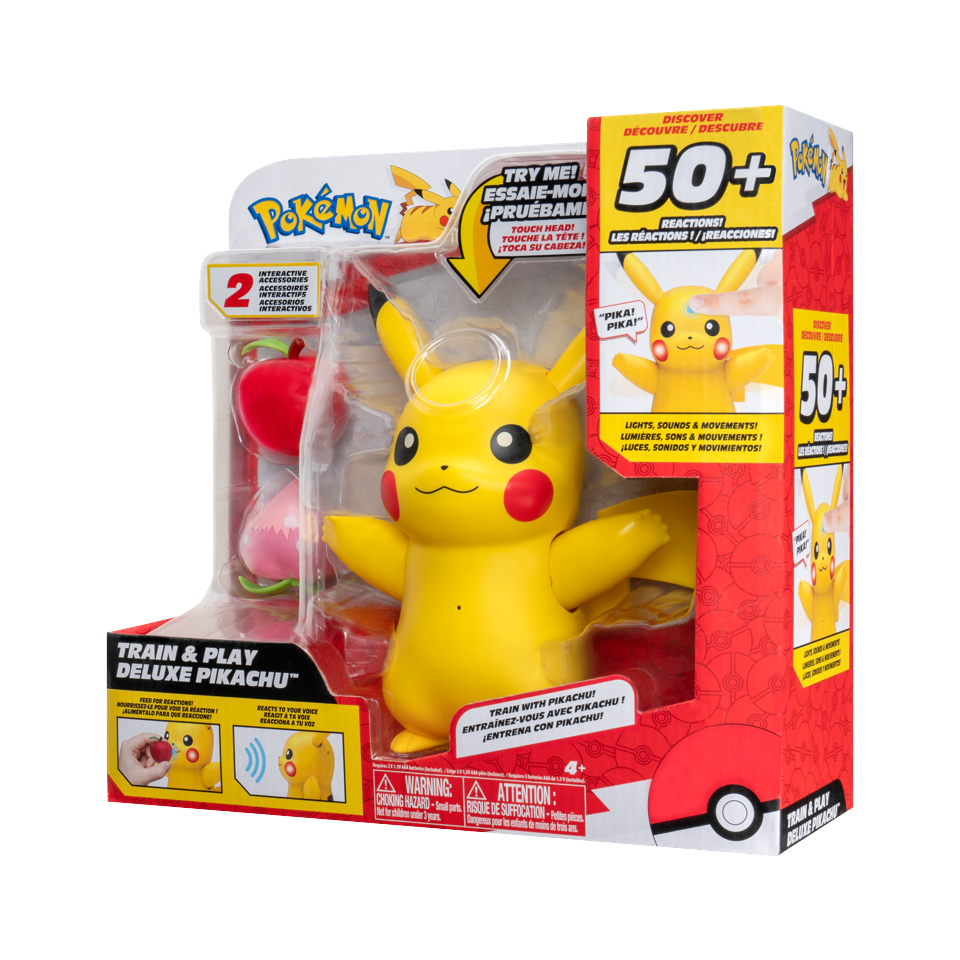 Pokémon - Train and Play - Deluxe Pikachu (PKW3330)