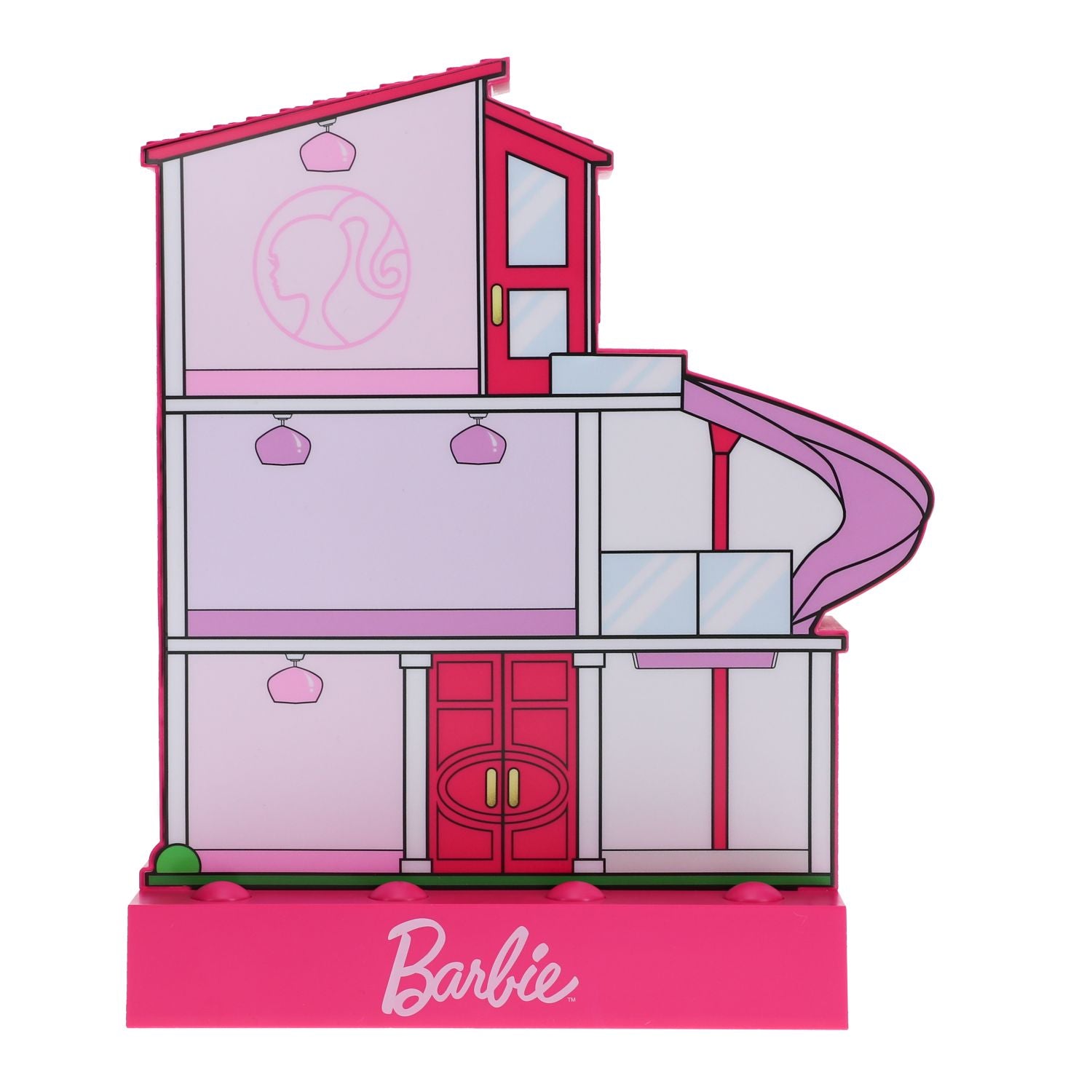 BARBIE DREAMHOUSE LYS MED KLISTERMÆRKER