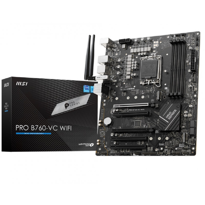 MSI PRO B760-VC WLAN