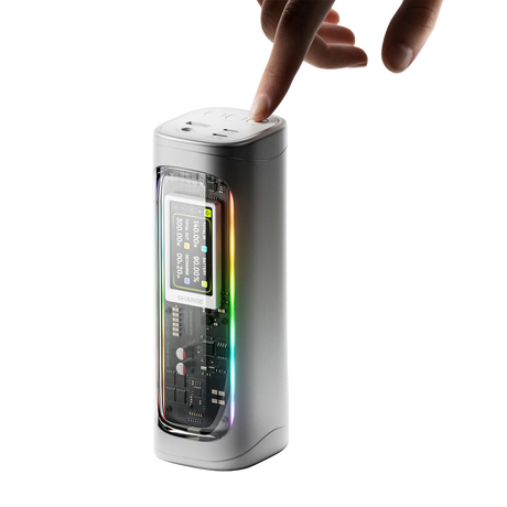 SHARGE Shargeek 300 X3 powerbank - 24.000 mAh - 300W - sølv