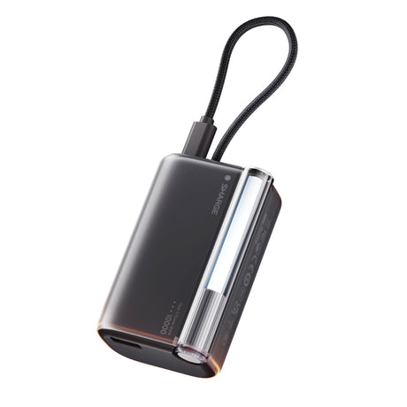 SHARGE Flow 3 powerbank - 10.000 mAh - sort