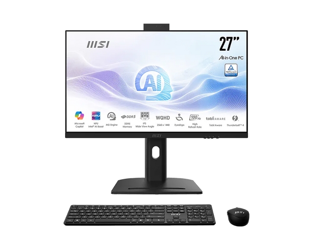 AIO MSI Modern AM273QP AI 1UMG-409AT 27 CU5 125H/16GB/512SSD/W11 Home black – producentfoto