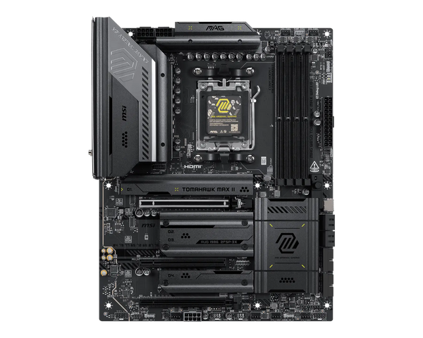 MSI MAG B850 TOMAHAWK MAX WIFI II bundkort - AM5, ATX
