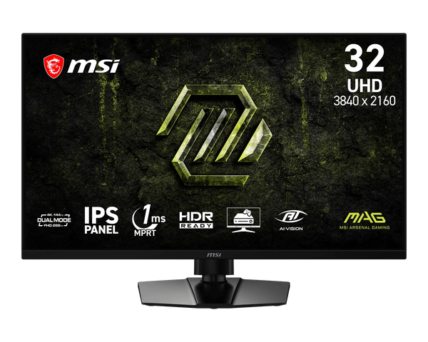 MSI MAG 321UPDDE E14 – 31,5″ 4K IPS-gamingskærm, 144 Hz