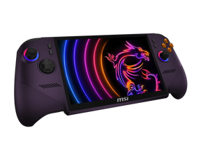 MSI Claw 8 EX AI+ CG3EM002 8" FHD+ 120Hz 32GB 1TB SSD Lila W11H – producentfoto