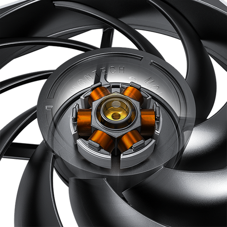 Montech MetalST12 Sort- CPU Cooler Montech