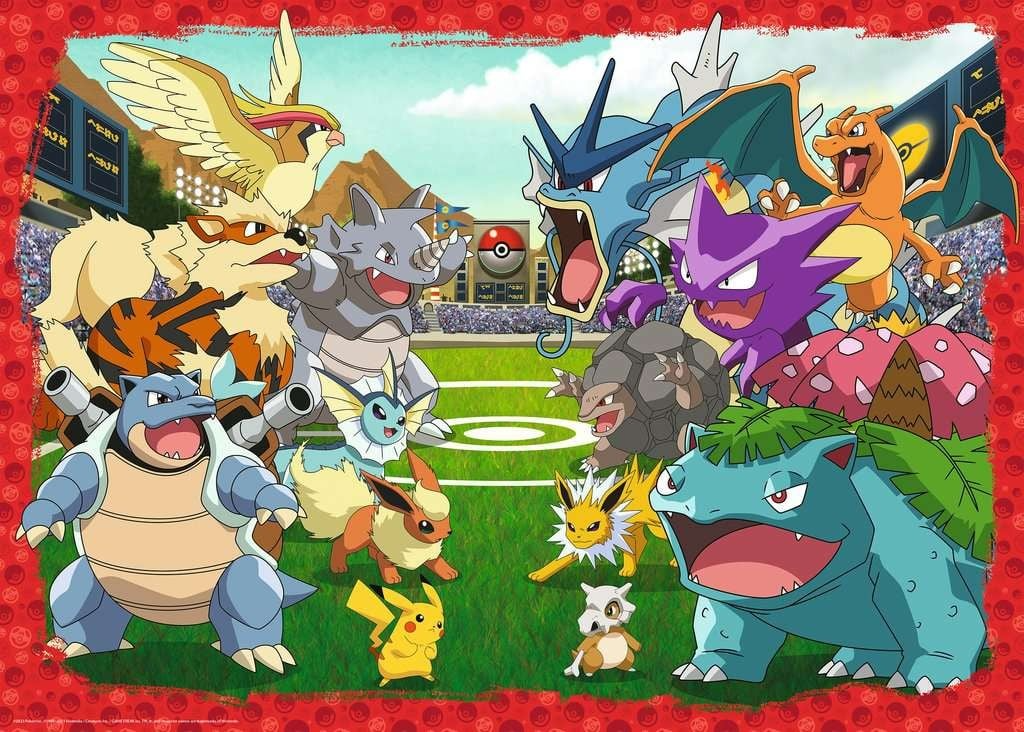 Ravensburger - Pokémon Showdown 1000 Teile