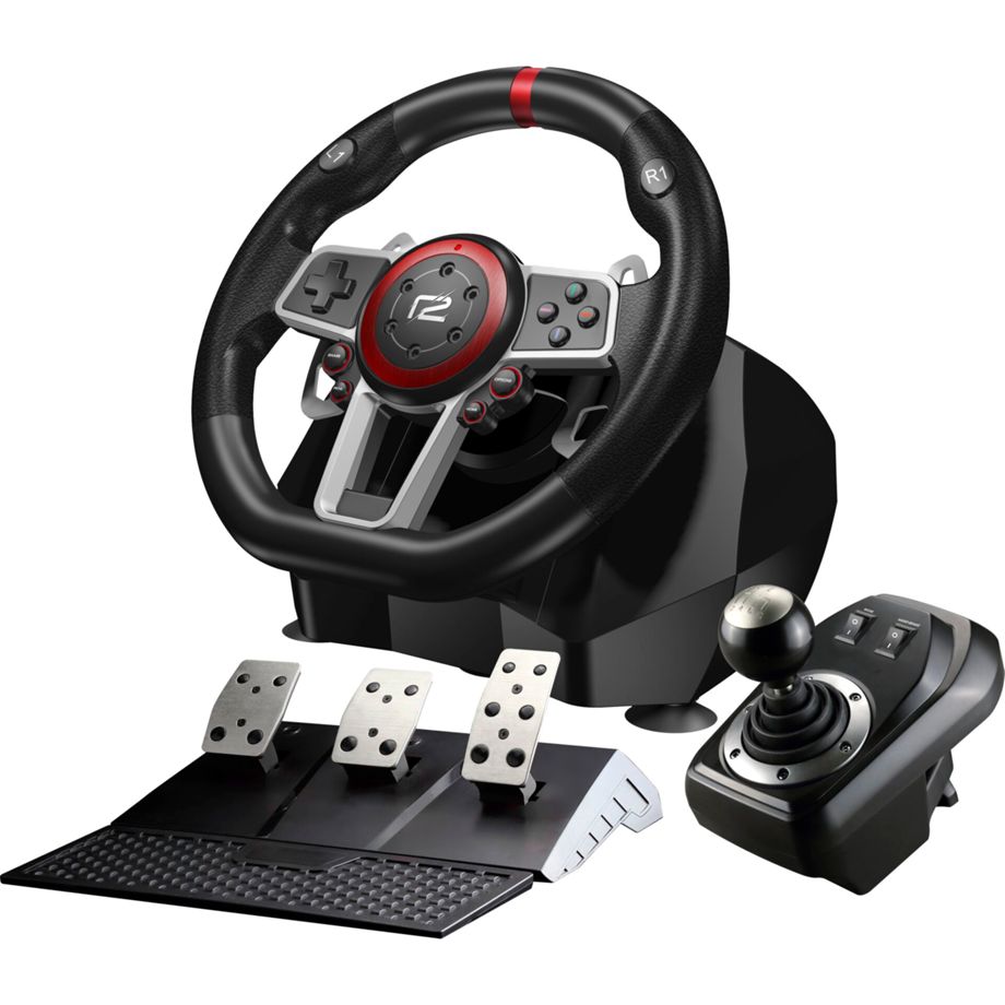 pedale ps4 ready2gaming Multi System Racing Wheel Pro (Switch/PS4/PS3/PC) – Geekd