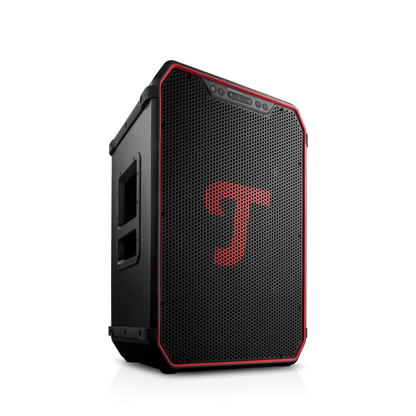 Teufel ROCKSTER NEO kabelloser Bluetooth-Lautsprecher schwarz rot