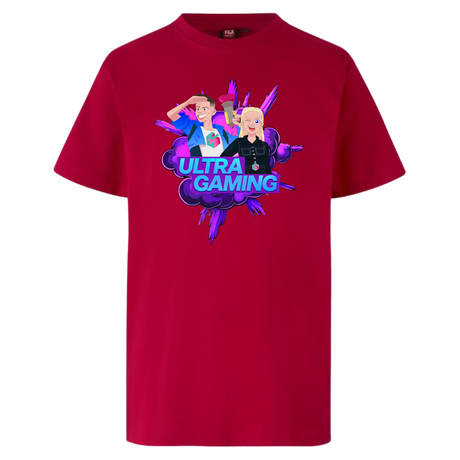 Ultra Gaming Tee - Rød Ultra Gaming