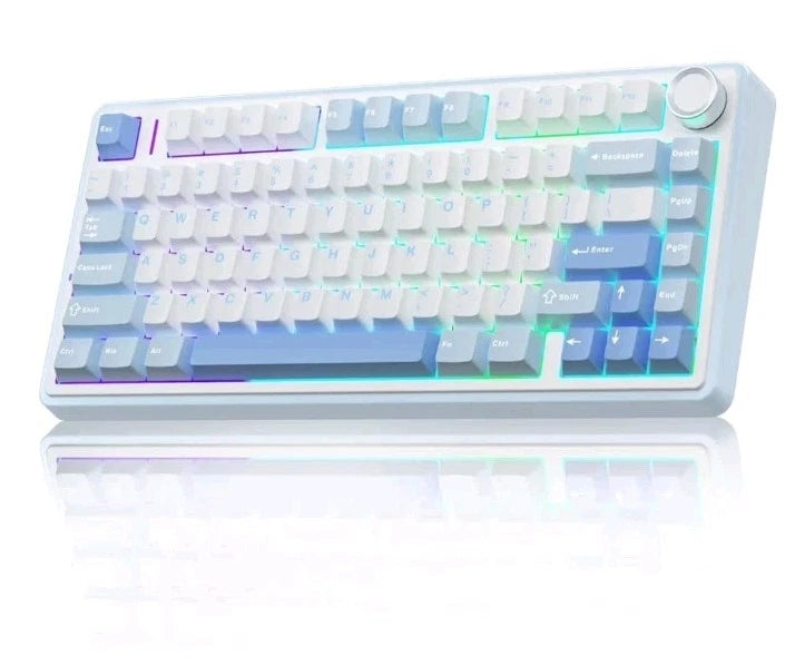 Aula F75 GrayWood V3 - Gaming Tastatur