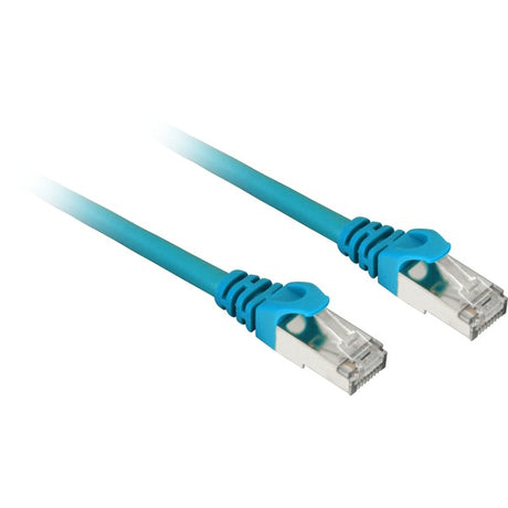 Sharkoon Cat6 S/FTP netværkskabel – blå, RJ45-stik