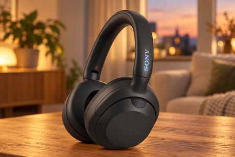 Sony ULT Wear – trådløse hovedtelefoner med støjreduktion – sort – stemningsbillede