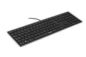 Speedlink - RIVA Slim Metal Scissor Keyboard, black - Nordic Layout Speedlink