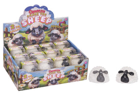 Squeezy Sheep – squishyfår, 1 stk., assorteret