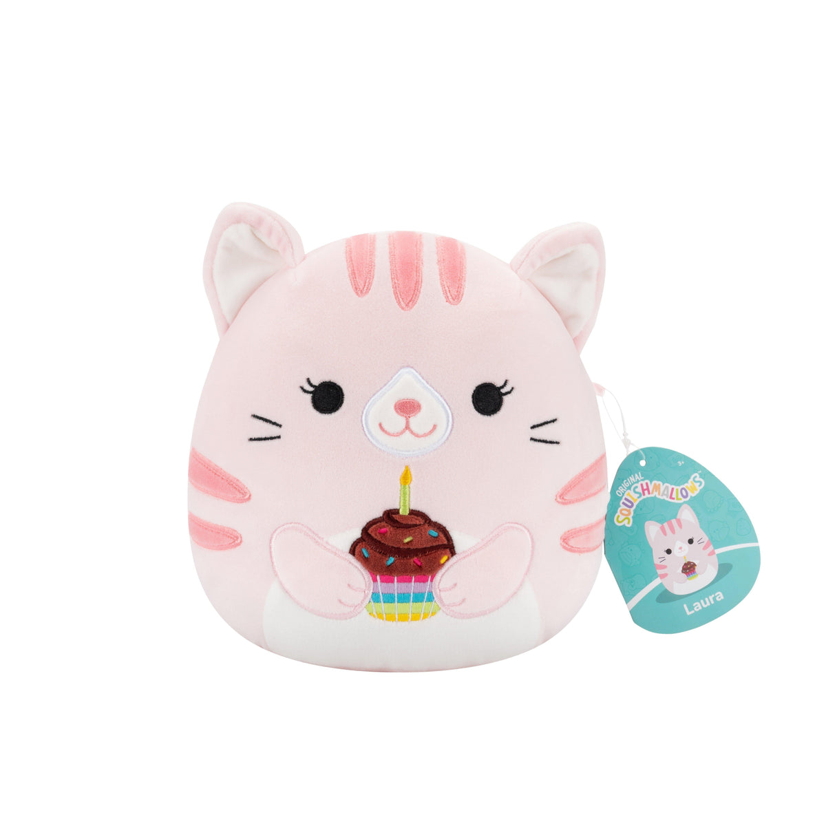 Squishmallows - 19 cm Celebration Plush - Laura Cat Squishmallows
