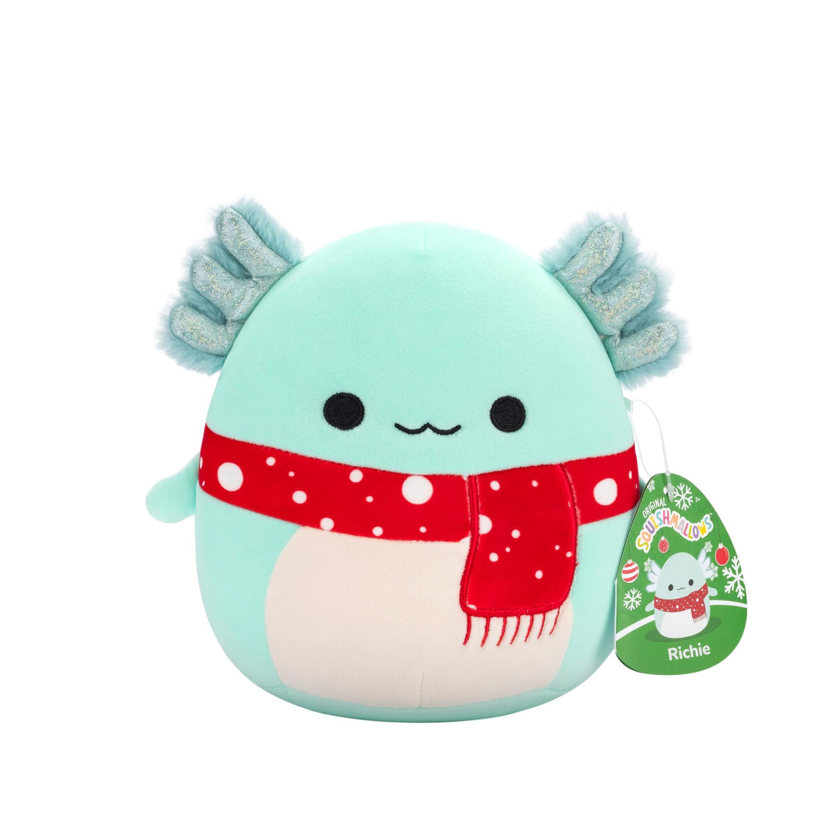 Squishmallows - 19 cm - Holiday - Richie Axolotl Squishmallows