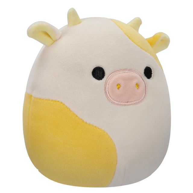 Squishmallows - 19 cm P19 B - Bodie the Yellow and White Cow Squishmallows