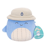 Squishmallows - 19 cm P20 Plush - Samir Whale (206091) Squishmallows
