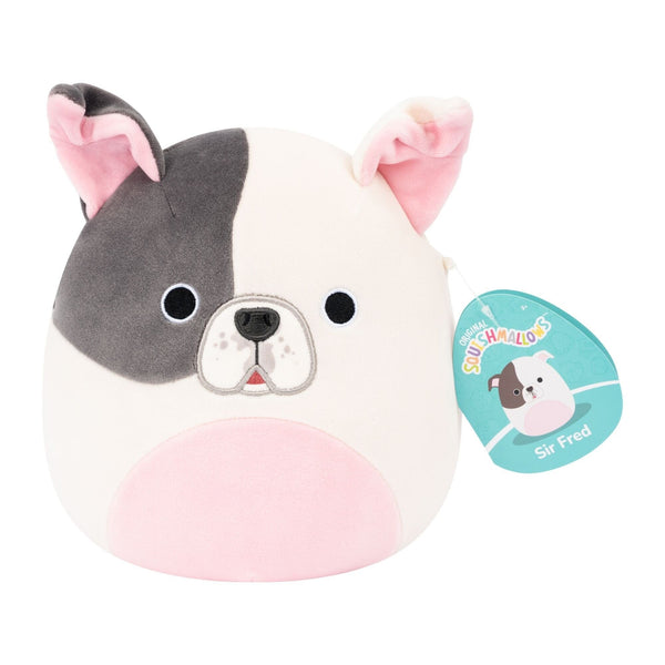 Squishmallows Sir Fred pitbull bamse – 19 cm