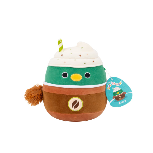 Squishmallows Avery and som Frappuccino bamse – 19 cm