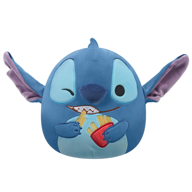Squishmallows 20 cm Disney Stitch Holding French Fries (219363) Squishmallows
